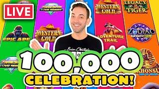  LIVE 100k Subscriber Celebration + BONUS SCRATCHER