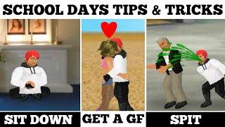 SCHOOL DAYS TIPS AND TRICKSMDICKIE.