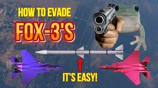 How to Dodge Fox-3 Missiles ITS EASY