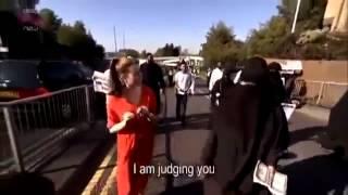 BRITISH WOMAN HARASSED BY MUSLIMS FOR WEARING REGULAR CLOTHES