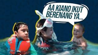 KIANO SENENG BANGET BERENANG BARENG RAFATHAR DI PINK BEACH 