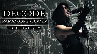 Paramore- DECODE Cover Male Version ORIGINAL KEY*  Cover by Corvyx 2024