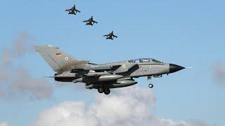 German Tornados land at Waddington 