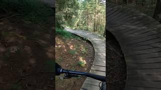 North Shore Trail HOLZ WURM in bike park Oberammergau the shortest trail that I’ve seen ever