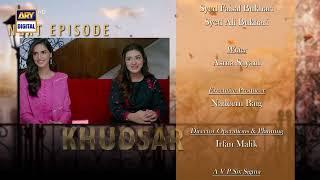 Khudsar Episode 42  Teaser  ARY Digital Drama