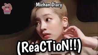 dahyuns *english reaction* to momos favorite food