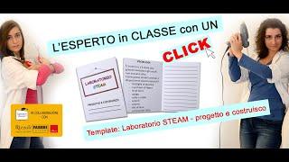 Dal problema alla soluzione - template Laboratorio STEAM - AprendoApprendo Primaria News maggio 2021