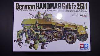 Сборка модели Hanomag Sd. Kfz. 2511  от Tamiya масштаб 135 часть 4 финальная