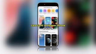 Cara Ganti Wallpaper iPhone iOS 18  BawaanPakai Foto Sendiri  Lengkap  Semua iPhone  Terbaru