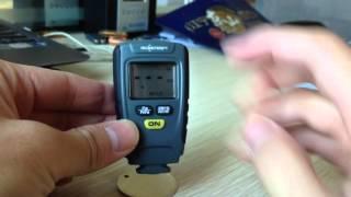 RM660 coating thickness gauge calibrate Толщиномер покрытий