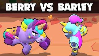 BERRY VS BARLEY  1 vs 1  Brawl Stars