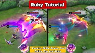 How To Use Ruby Mobile Legends  Tips And Combo  Ruby Tutorial