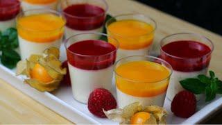 Panna Cotta - Tráng miệng NHANH - KHÔNG LÒ NƯỚNG - Thơm mát thật ngon  Bếp Nhà Diễm 