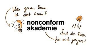 nonconform akademie Was kann ich dort lernen?