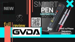 GVDA GD109 PEN STYLE CHEAP-O Multimeter Review & Teardown
