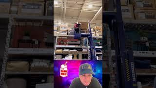 Lowes employee resigns after viral video shows him screaming for help while retrieving a large box