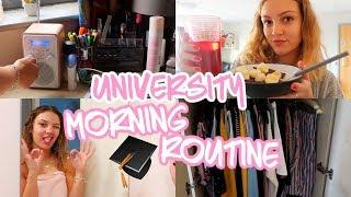 FIRST YEAR UNIVERSITY MORNING ROUTINE