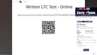 Revolutionize Your LTC Classes with the Carry Texas LTC Written Test Tool