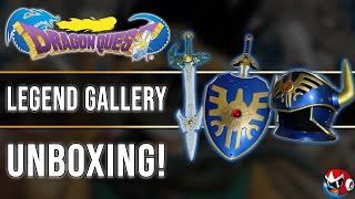 Dragon Quest Item Gallery Special Erdricks Shield Sword & Helm Unboxing