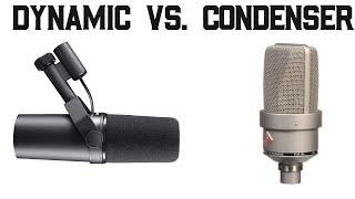 Dynamic or Condenser Microphone in a Noisy Environment