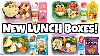 NEW LUNCH BOXES + Fun Sandwiches  NO COOKING REQUIRED