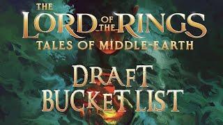 Tales of Middle Earth Draft Achievement List