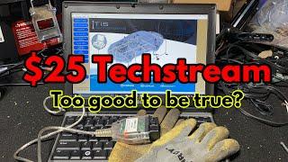 $25 eBay TIS Techstream Review  How Does Toyota Techstream Software Function?