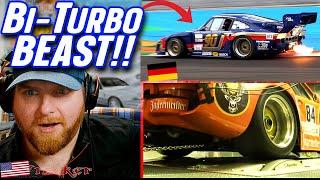 NASCAR Fan Reacts to Porsche 935k Sound Dyno Racing