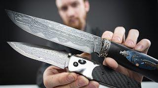 НОЖИ ИЗ ДАМАССКОЙ СТАЛИ - Как сделать нож из дамаска?