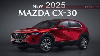 New 2025 Mazda CX-30 - Exterior Facelift & Interior Restyle
