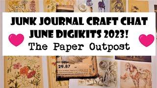 June Digikits & Junk Journal Craft Chat Scrappy Contest Winners  Make a Billfold The Paper Outpost