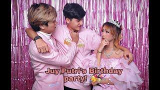 JUYY PUTRI DILAMAR NOVAN ON HER BITHDAY PARTY    #lilfariii #juyyputri #novan