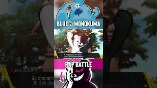 Blue vs Monokuma This bears diss bears despair to spare #shorts #rapbattle #danganronpa