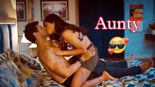 unsatisfied aunty movie scene  aunty hot video  romantic video