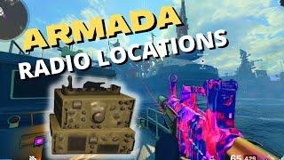 Outbreak Armada All Radio and Amplifier Locations Cold War Zombies Easter Egg Step