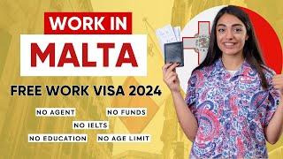 MALTA Work Permit 2024 Jobs Offer Visa Sponsorships