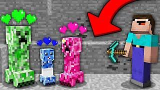 HOW TO FIND THE SECRET CREEPER FAMILY IN MINECRAFT ? 100% TROLLING TRAP 