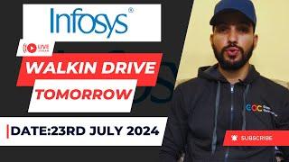 Infosys Mega Walkin Drive 2024  Freshers Are Eligible  5 Days Working Model