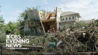 Deadly tornado leaves trail of destruction in small Iowa town