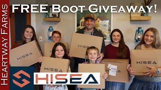 HISEA Boot Review  Quality Boots for 2022  Homesteading  Hunting Gear  Heartway Farms