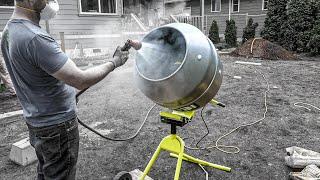 Ryobi 5 cu. ft. Concrete Mixer is MONEY ReviewDemo