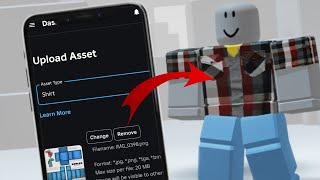 How to make a Shirt on Roblox *Mobile*