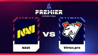 NAVI проти Virtus.pro  BLAST Premier Spring Final 2024