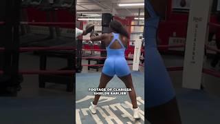 CLARESSA SHIELDS STAYING AT HEAVYWEIGHT?  WOMENS BOXING STAR