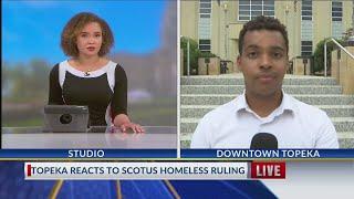 How is Topeka addressing homelessness after SCOTUS ruling?