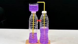 How to make automatic water fountain without electricity