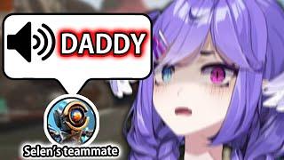 Selens teammate called her Daddy and she lost it...