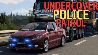 ‍️Undercover Police Patrol  TruckersMP Game Moderator