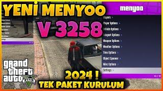 GTA 5 MENYOO MODU KURULUM   MENYOO MODU NASIL YÜKLENİR SON SÜRÜM  KOLAY KURULUM v3258  MENYOO 3258