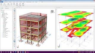 Real Building Project Design in Prota Structure 2021